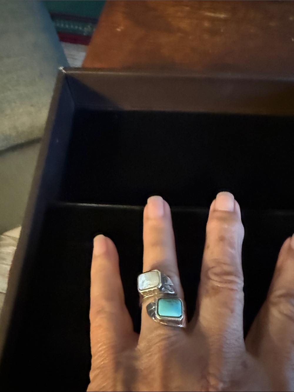 Silver ring - Picture 5 of 5